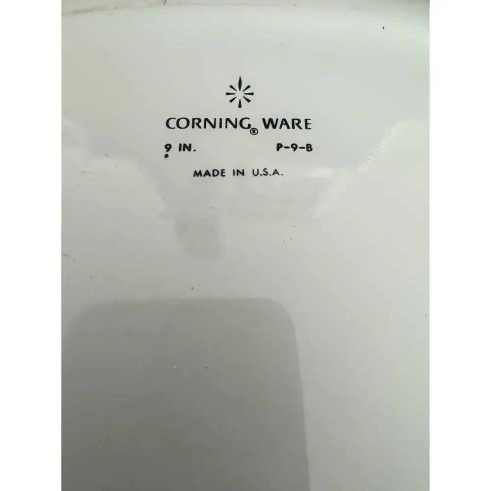 CorningWare 9 inch P-9-B White Baking Dish
